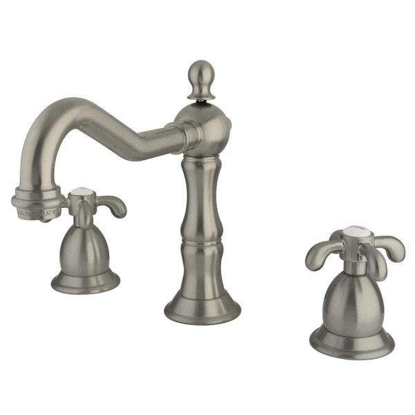 KS1978TX 8" Widespread Bathroom Faucet, Brushed Nickel